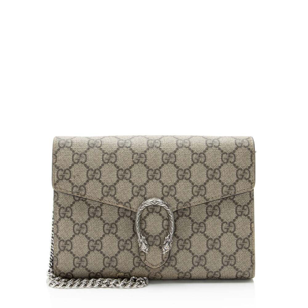 Gucci Dionysus Chain Wallet Gg Coated #286921G11B